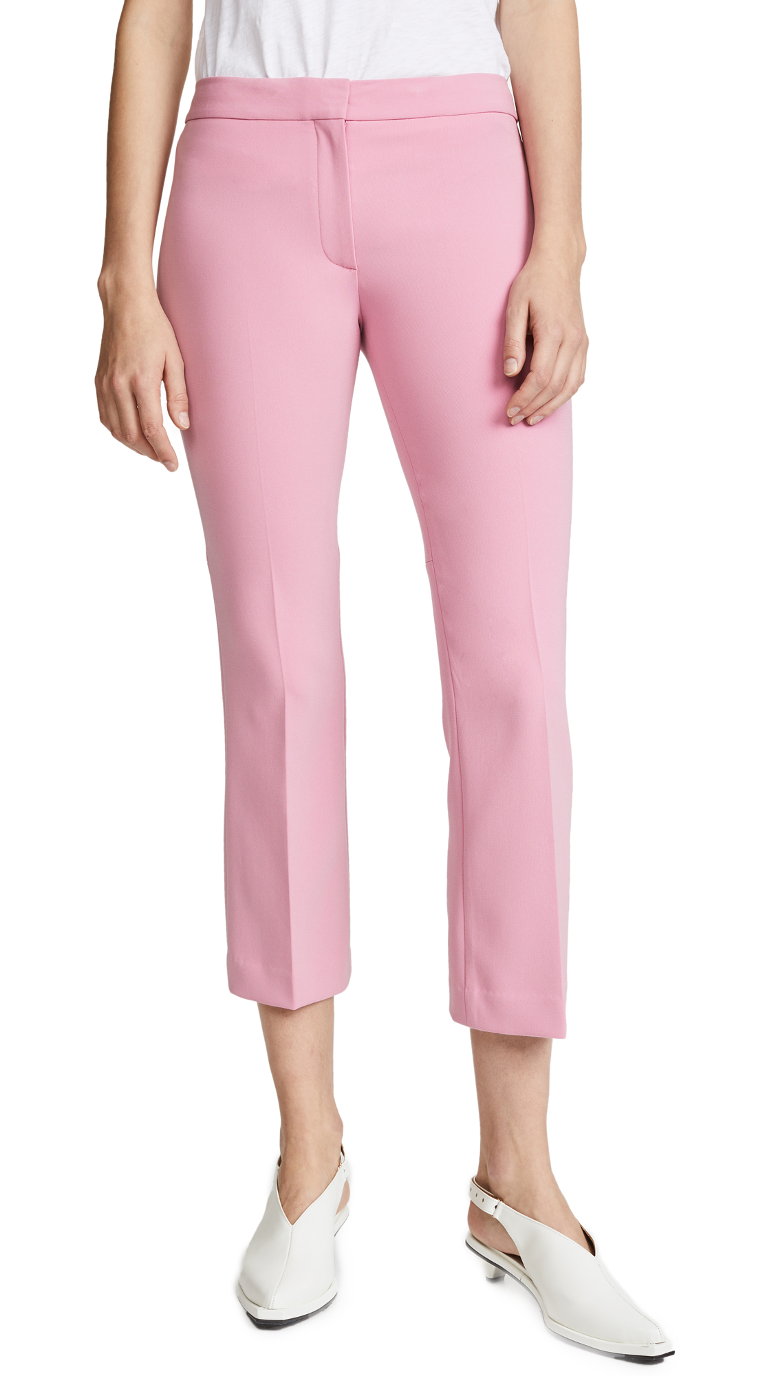 Theory Kick Pants - Bubble Pink